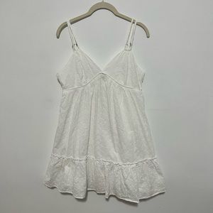 Wild Fable White Eyelet Mini Dress